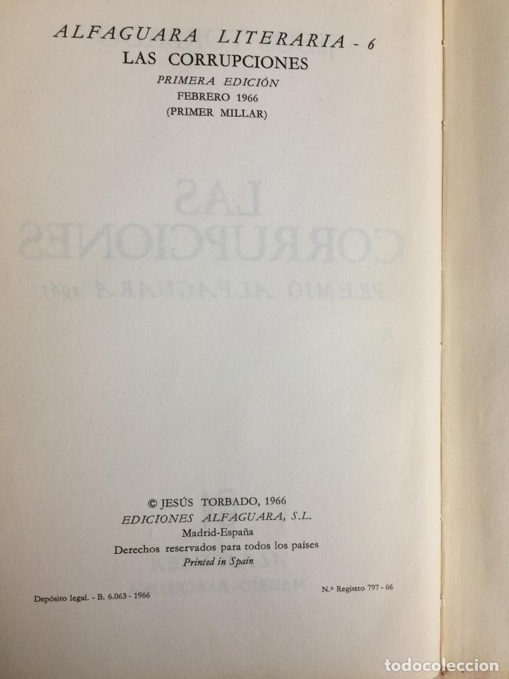 Libros de segunda mano: Las corrupciones - Jesus Torbado - Foto 4