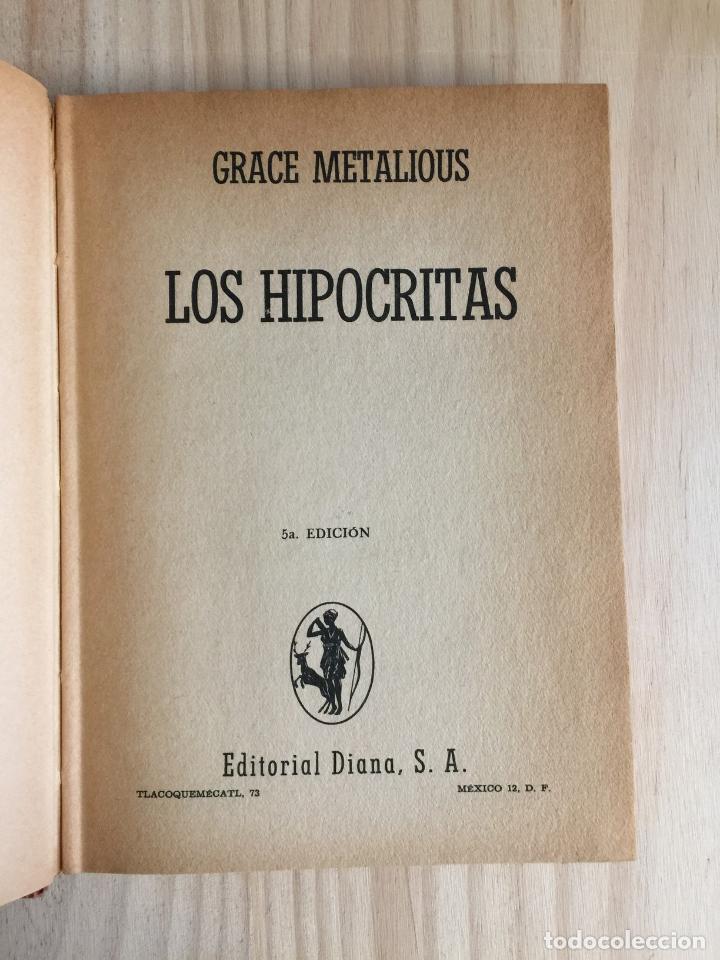 Libros de segunda mano: Los hipocritas - Grace Metalious - Foto 3