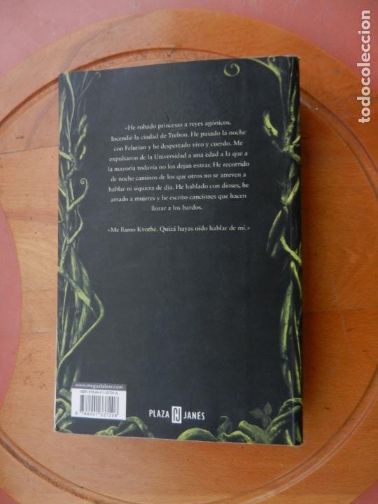 el nombre del viento patrick rothfuss - Compra venta en todocoleccion