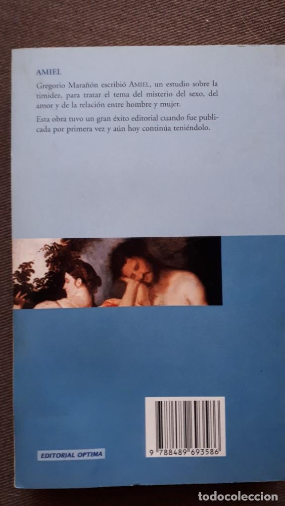 Libros de segunda mano: Amiel - Gregorio Mara&ntilde;&oacute;n - Foto 2