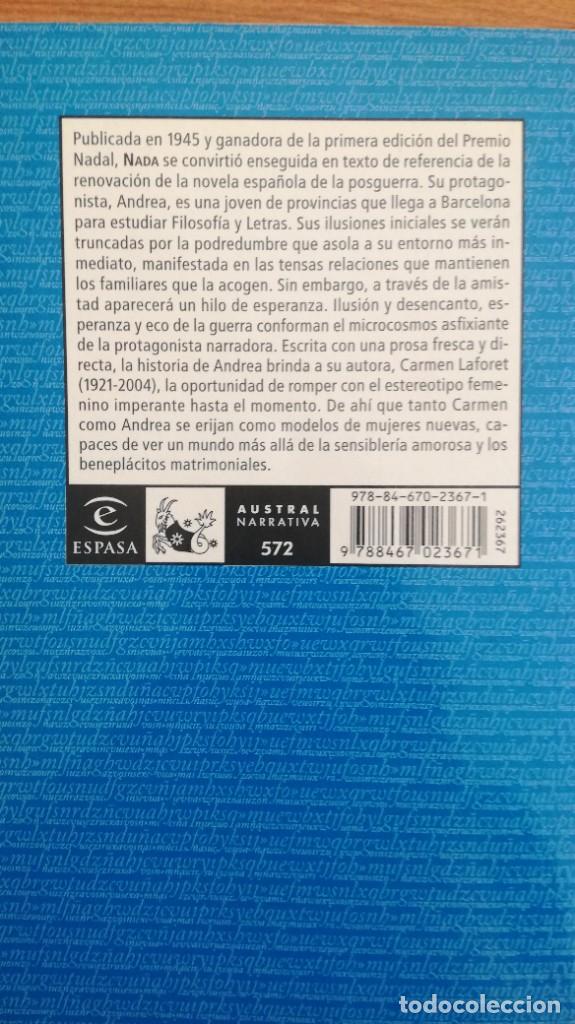 Libros de segunda mano: Carmen Laforet: Nada - Foto 2