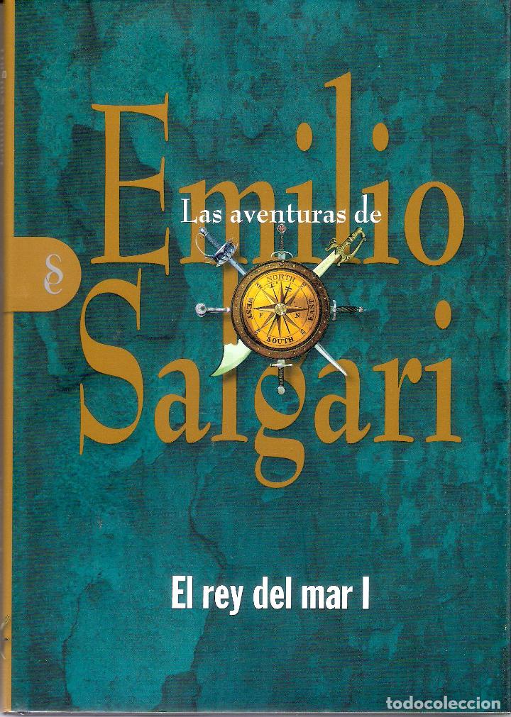 Libros de segunda mano: EL REY DEL MAR. 2 VOLUMENES. - EMILIO SALGARI - Foto 1