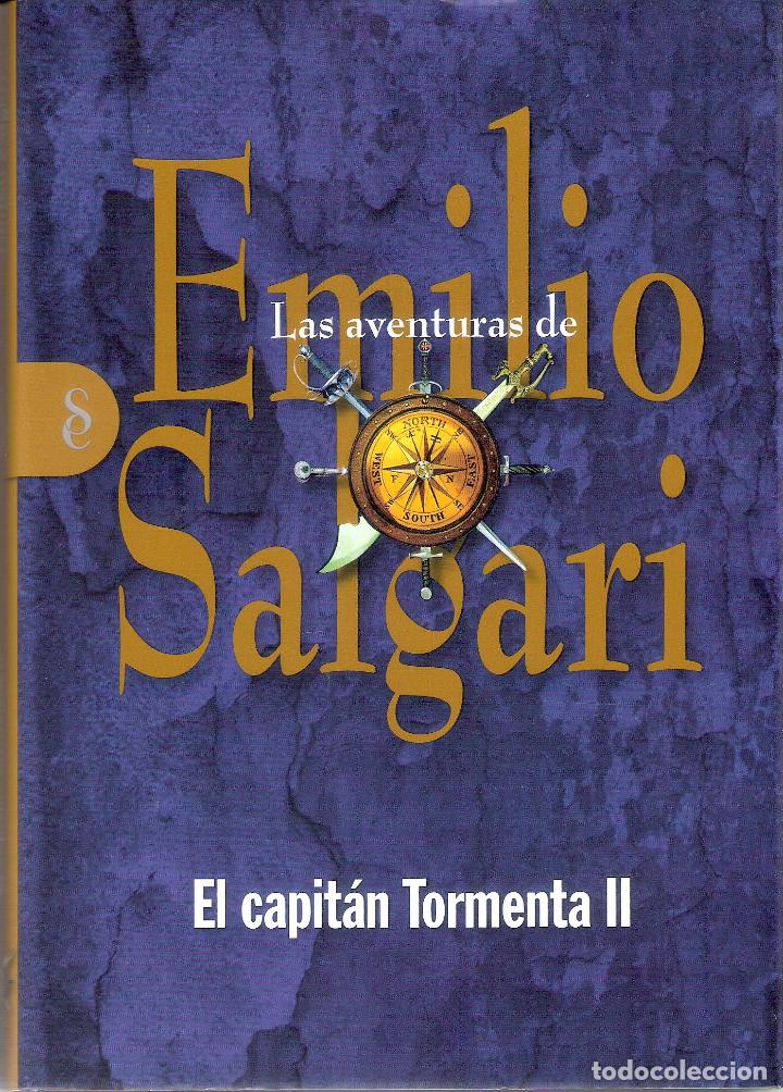 Libros de segunda mano: EL CAPIT&Aacute;N TORMENTA. 2 VOLUMENES. - EMILIO SALGARI - Foto 2