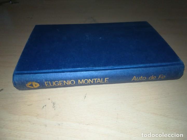 Libros de segunda mano: AUTO DE FE - EUGENIO MONTALE - ARGOS Y402 - Foto 2