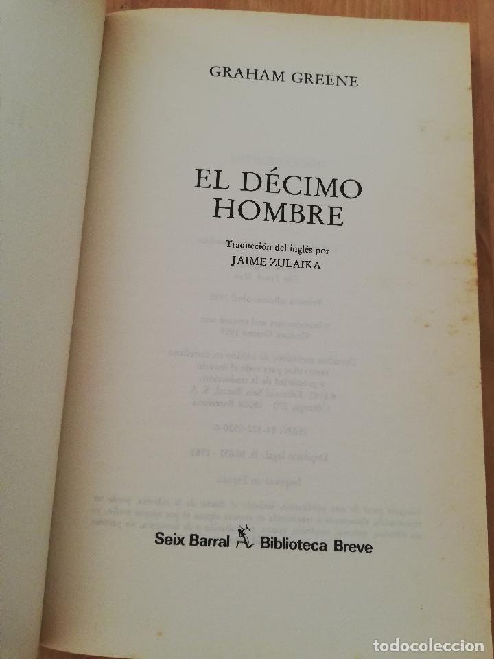 Libros de segunda mano: EL D&Eacute;CIMO HOMBRE (GRAHAM GREENE) - Foto 2
