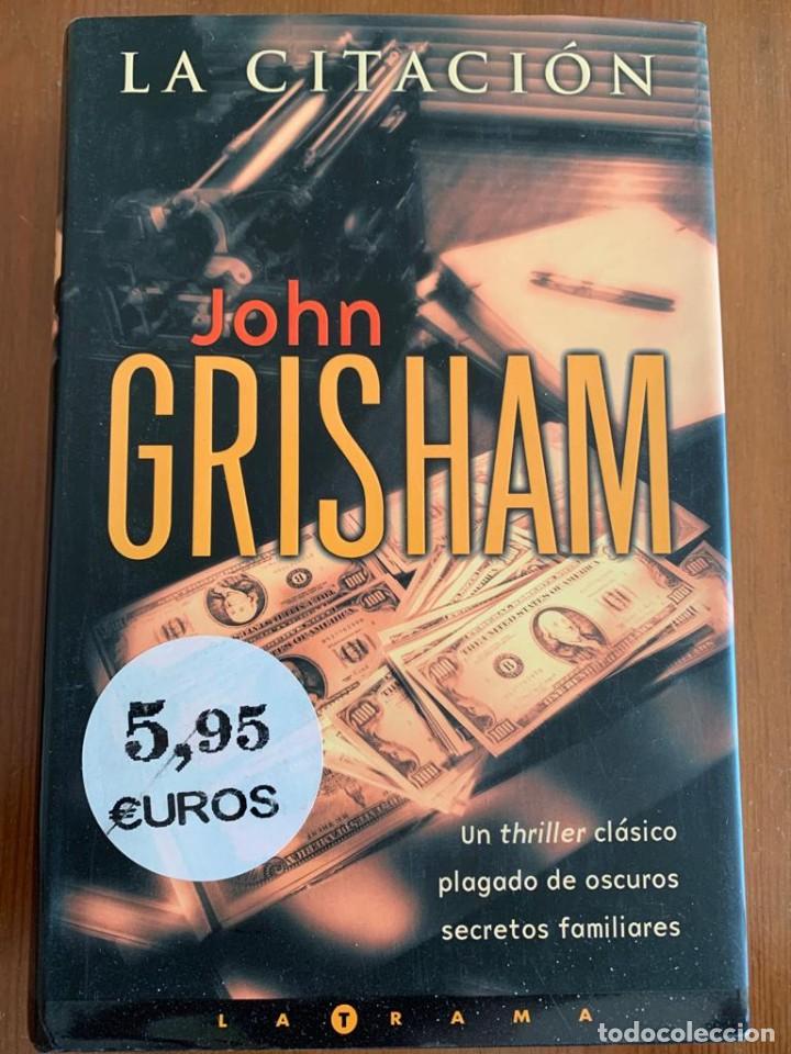 Libros de segunda mano: La citaci&oacute;n - John Grisham - Foto 1
