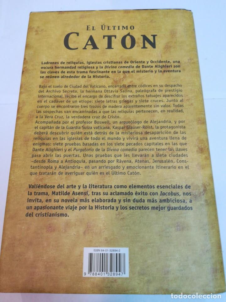 Libros de segunda mano: MATILDE ASENSI El &uacute;ltimo cat&oacute;n S867AT - Foto 2