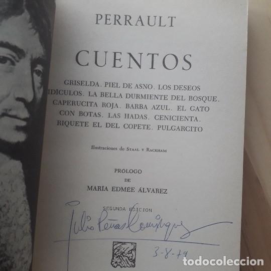 Libros de segunda mano: CUENTOS DE PERRAULT (PORR&Uacute;A 1977) - Foto 4