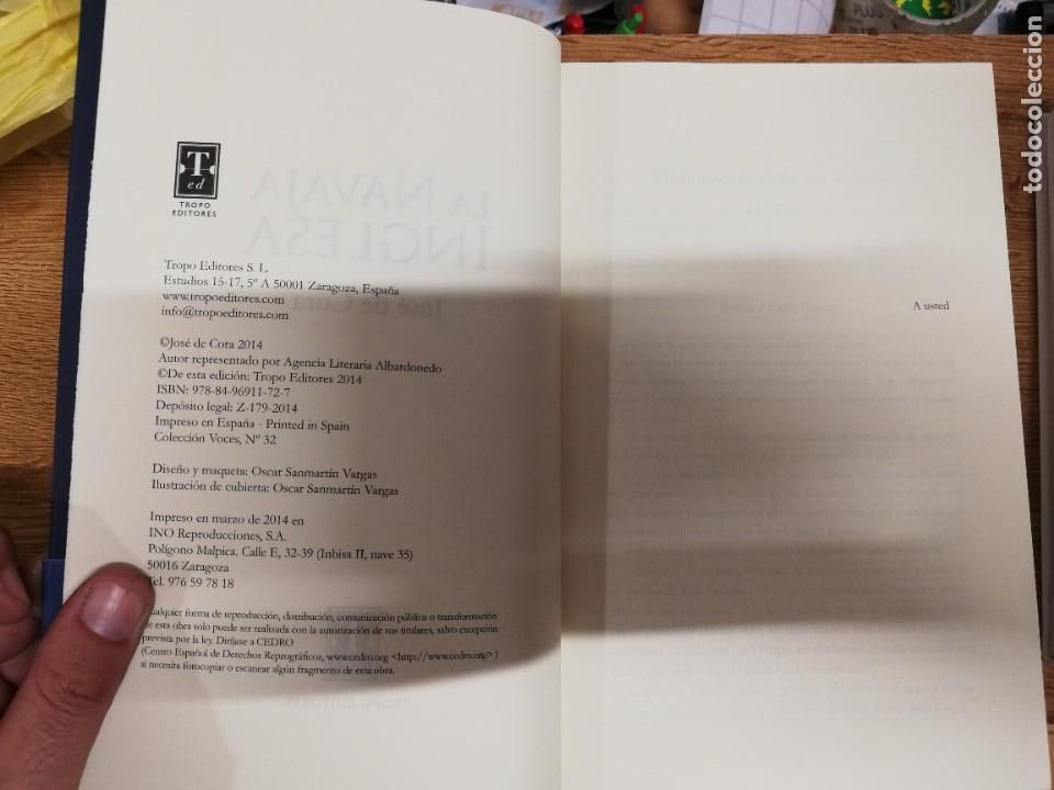Libros de segunda mano: La navaja inglesa. Jos&eacute; de Cora - Foto 3