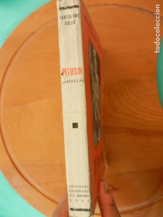Libros de segunda mano: PITUSIN - NOVELA - BARTOLOME SOLER - 1941 - Foto 2