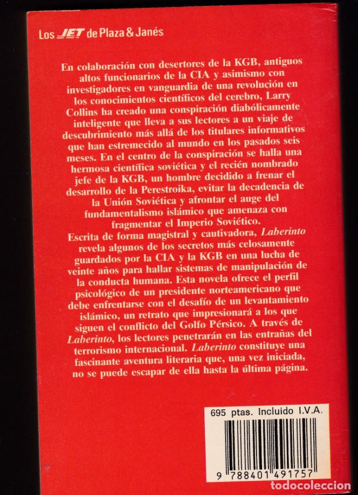 Libros de segunda mano: Laberinto - Larry Collins - Libro de bolsillo - Foto 2