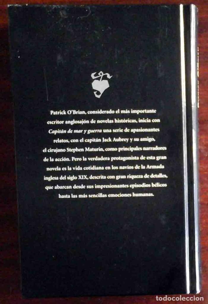 Libros de segunda mano: Capit&aacute;n de mar y guerra (Patrick OBrian) Edhasa 1999 - Foto 2