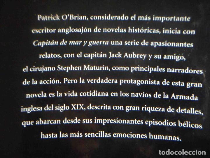 Libros de segunda mano: Capit&aacute;n de mar y guerra (Patrick OBrian) Edhasa 1999 - Foto 3
