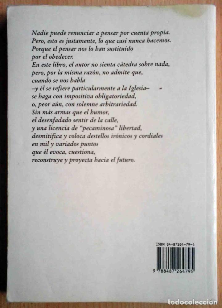 Libros de segunda mano: A contracorriente (Luis Alem&aacute;n Mur) Nueva Utop&iacute;a 2000 - Foto 3