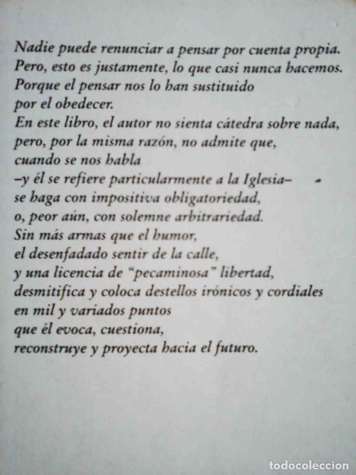 Libros de segunda mano: A contracorriente (Luis Alem&aacute;n Mur) Nueva Utop&iacute;a 2000 - Foto 4