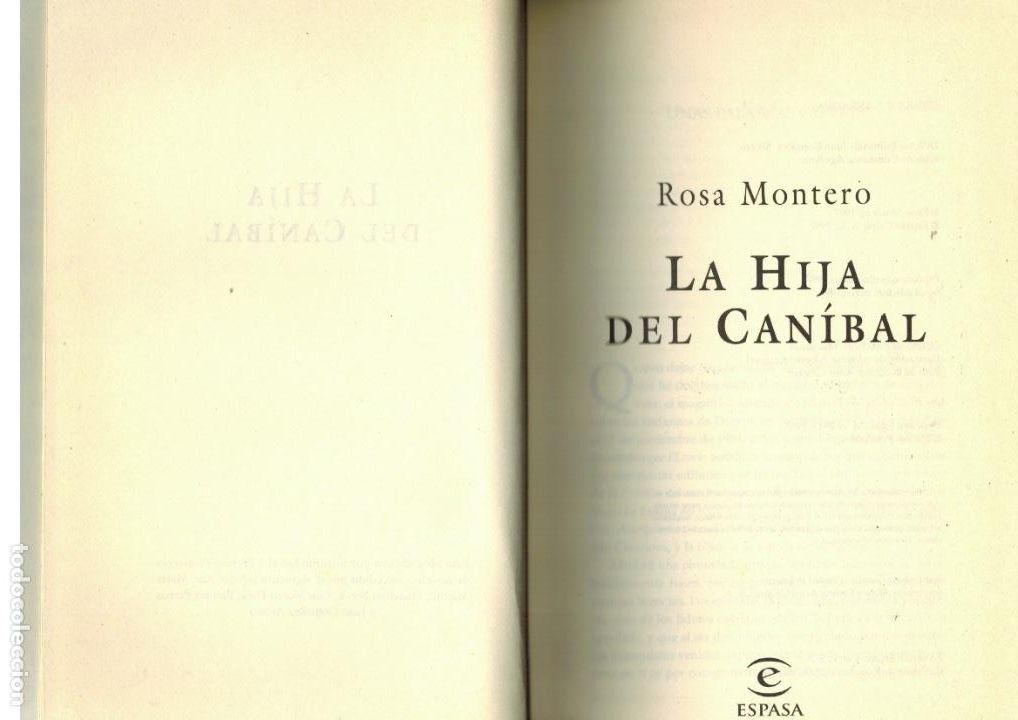 Libros de segunda mano: LA HIJA DEL CANIBAL - Foto 1