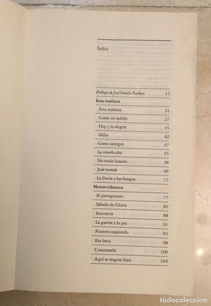 Libros de segunda mano: CUENTOS COMPLETOS.Mario Benedetti - Foto 2