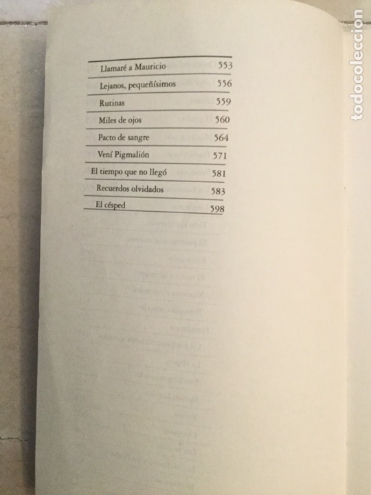 Libros de segunda mano: CUENTOS COMPLETOS.Mario Benedetti - Foto 4
