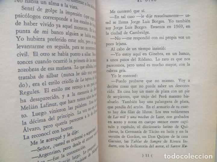 Libros de segunda mano: Jorge Luis Borges: EL LIBRO DE ARENA. Primera edici&oacute;n - Foto 3