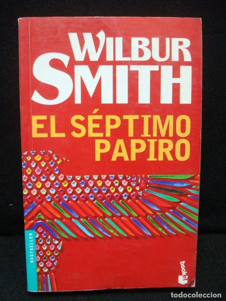Libros de segunda mano: El s&eacute;ptimo papiro. Wilbur Smith - Foto 1