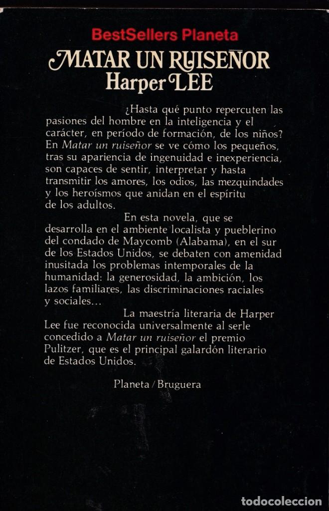Libros de segunda mano: Matar a un ruise&ntilde;or - Harper Lee - Foto 2