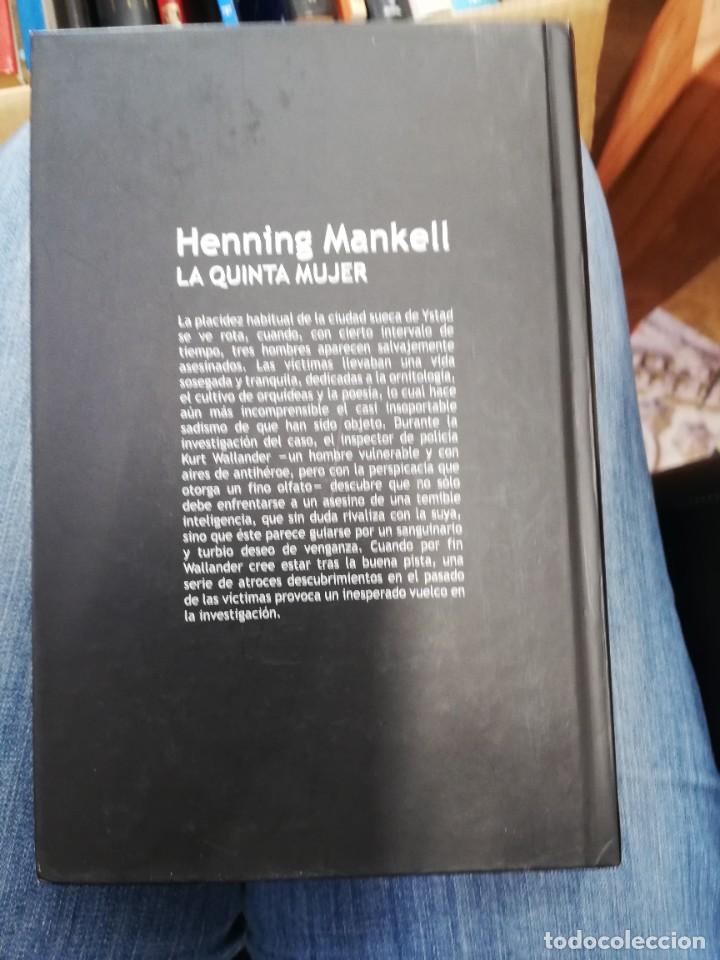 Libros de segunda mano: La quinta mujer. Henning Mankell - Foto 2