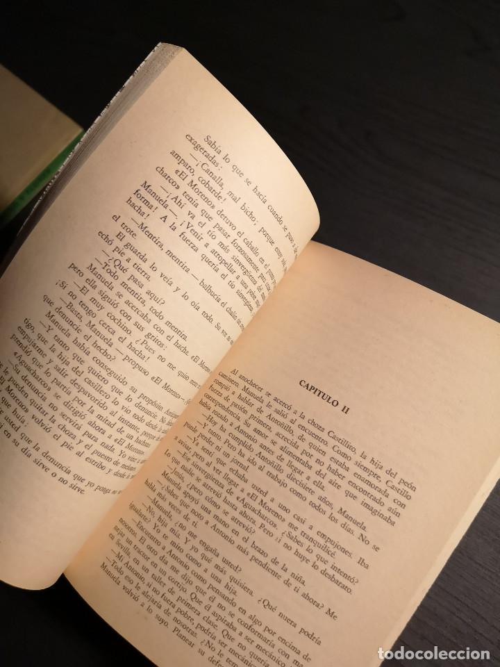 Libros de segunda mano: MANUELA . MANUEL HALCON . BIBLIOTECA GENERAL SALVAT . - Foto 2