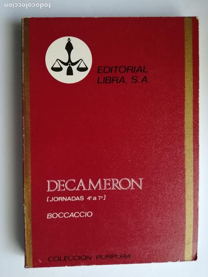 Libros de segunda mano: DECAMERON (Jornadas 4&ordf; a 7&ordf;) Boccaccio - Foto 1