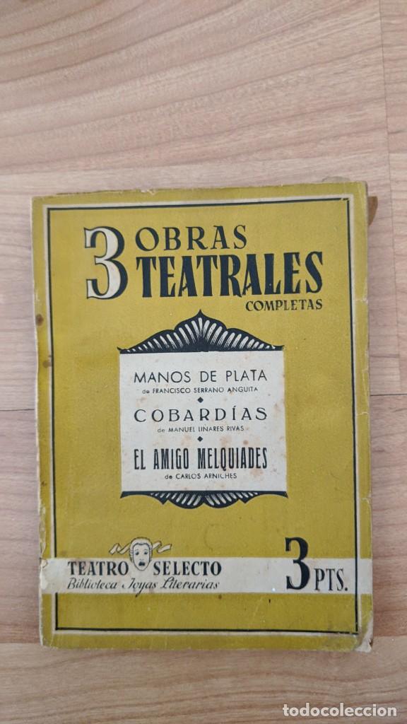 Libros de segunda mano: 3 OBRAS TEATRALES - Foto 1