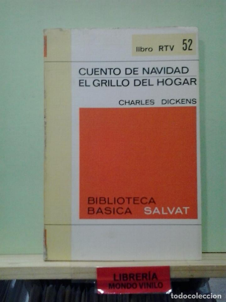 Libros de segunda mano: LMV - Cuento de Navidad / El grillo del hogar. Charles Dickens - Foto 1