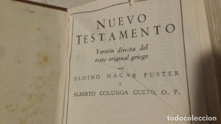 Second hand books: MAGNIFICO LIBRO NUEVO TESTAMENTO