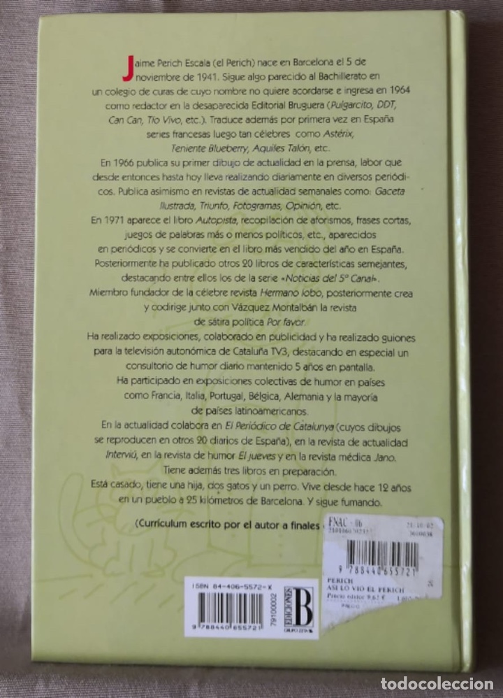 Libros de segunda mano: El Perich. Jaime Perich Escala. - Foto 2