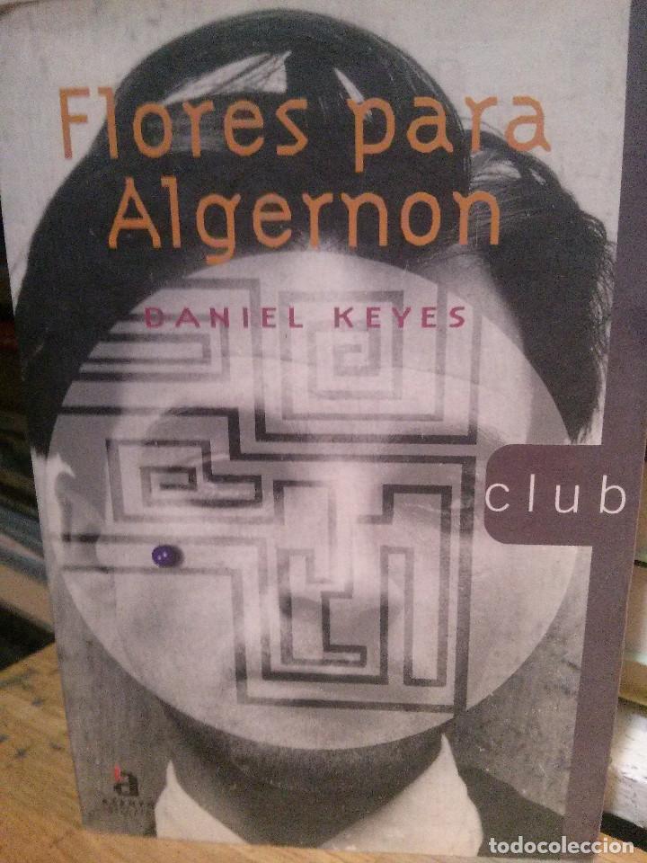 Libros de segunda mano: FLORES PARA ALGERNON - DANIEL KEYES - ACENTO EDITORIAL - Foto 1