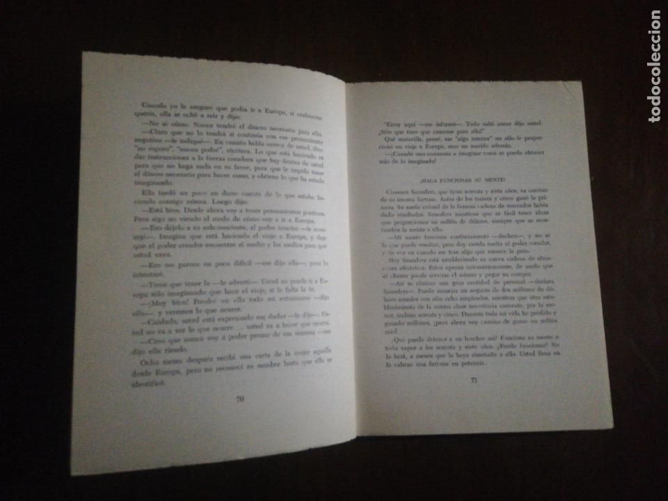 Libros de segunda mano: EL PODER ESTA EN USTED. CLAUDE M. BRISTOL. INTONSO. 1973. - Foto 3