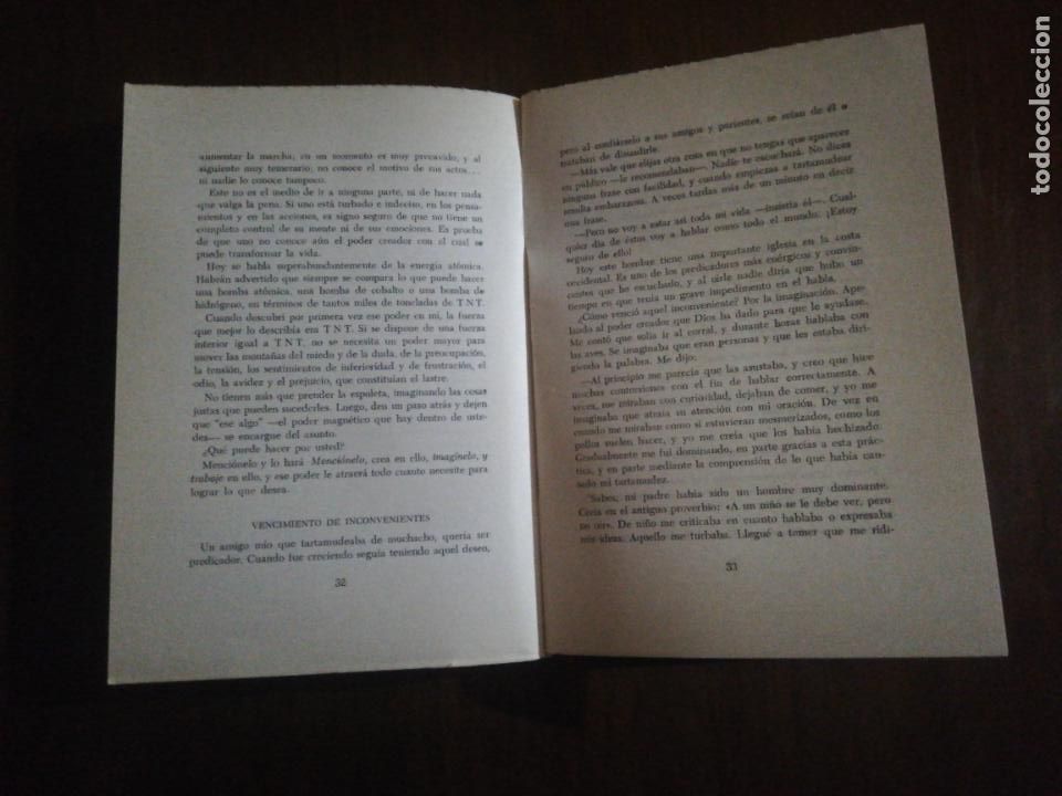 Libros de segunda mano: EL PODER ESTA EN USTED. CLAUDE M. BRISTOL. INTONSO. 1973. - Foto 5