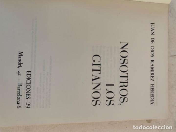 Libros de segunda mano: Nosotros los gitanos, libro - Foto 3