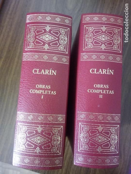 Libros de segunda mano: Clar&iacute;n - Obras Completas I y II - Foto 1