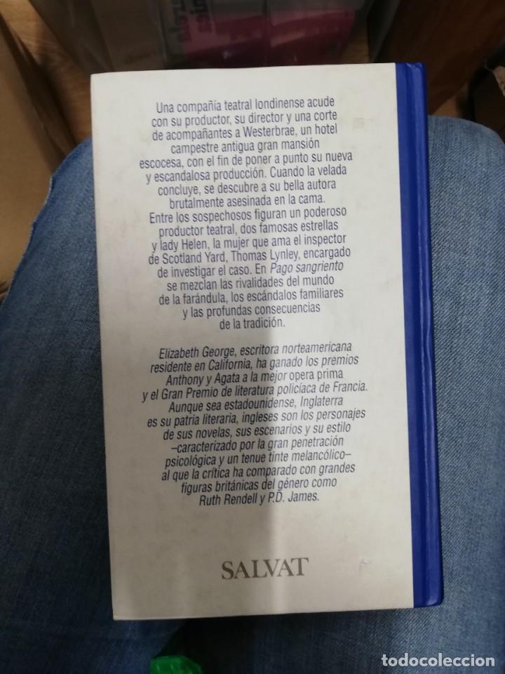 Libros de segunda mano: PAGO SANGRIENTO. ELISABETH GEORGE - Foto 2
