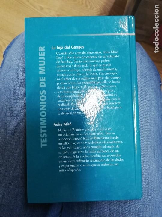 Libros de segunda mano: La hija del Ganges. Asha Mir&oacute; - Foto 2