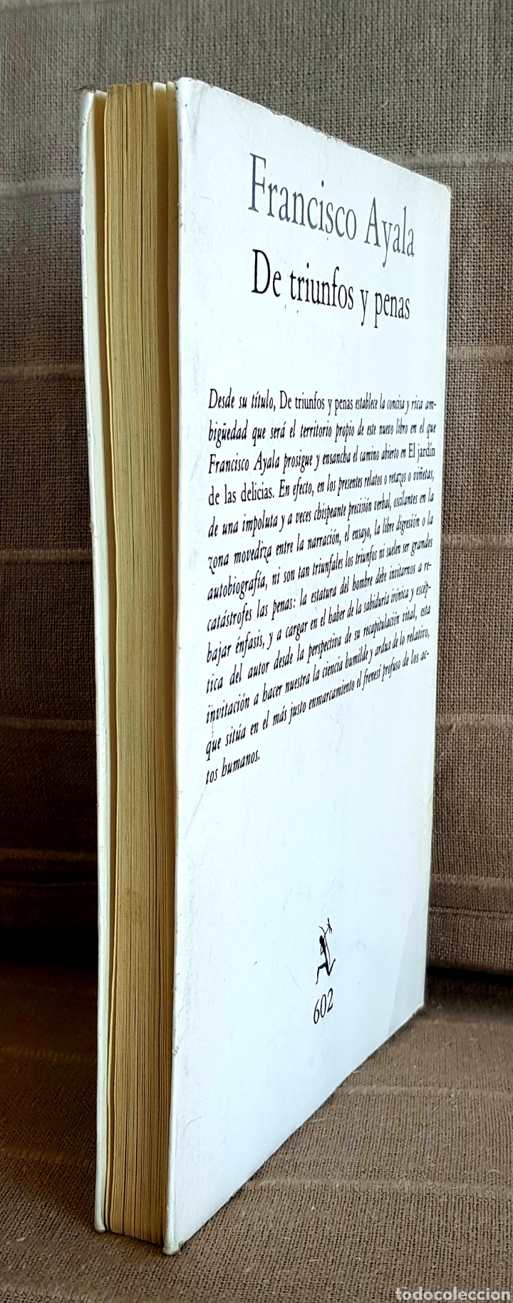 Libros de segunda mano: De triunfos y penas. Francisco Ayala - Foto 5