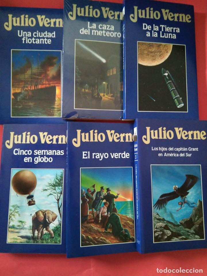 Libros de segunda mano: JULIO VERNE 6 N&Uacute;MEROS EDICIONES ORBIS - Foto 1