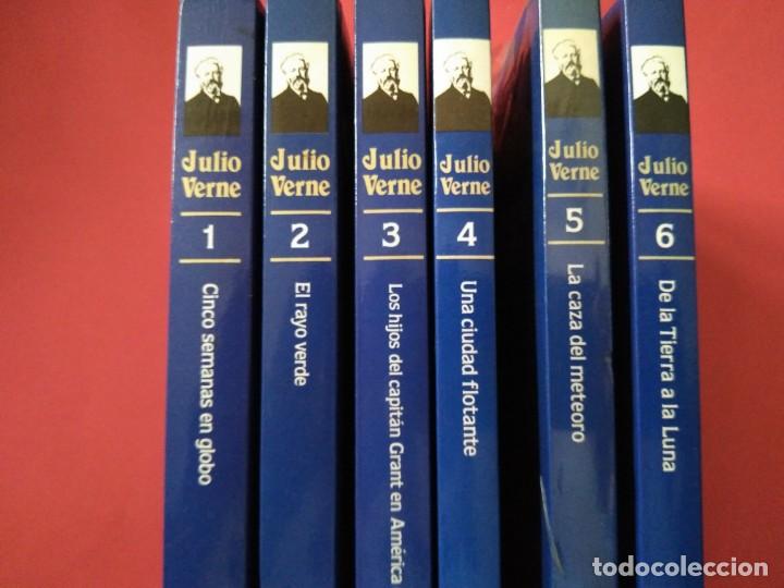 Libros de segunda mano: JULIO VERNE 6 N&Uacute;MEROS EDICIONES ORBIS - Foto 3