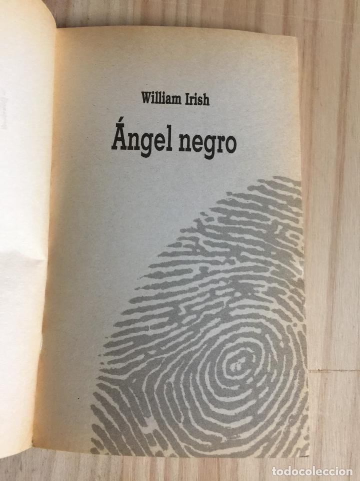 Libros de segunda mano: &Aacute;ngel negro - William Irish - Foto 4