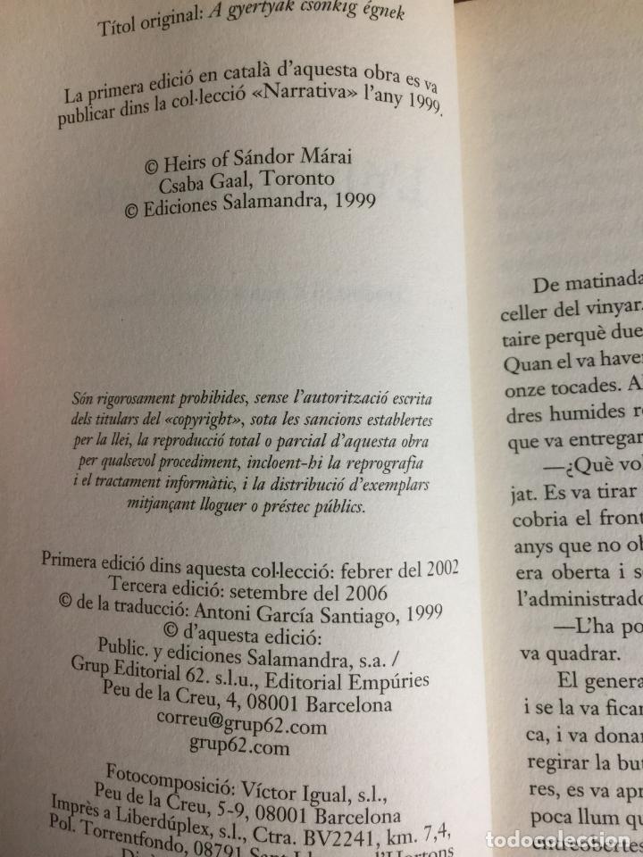 Libros de segunda mano: L&uacute;ltima trobada - S&aacute;ndor M&aacute;rai - Foto 5