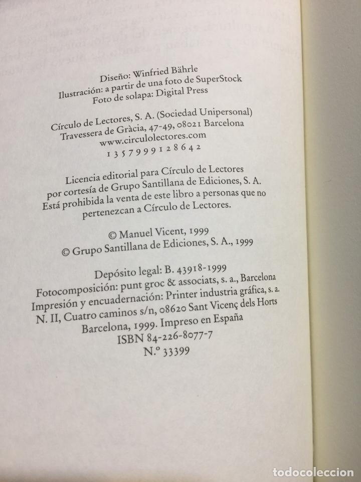 Libros de segunda mano: Son de mar - Manuel Vicent - Foto 4