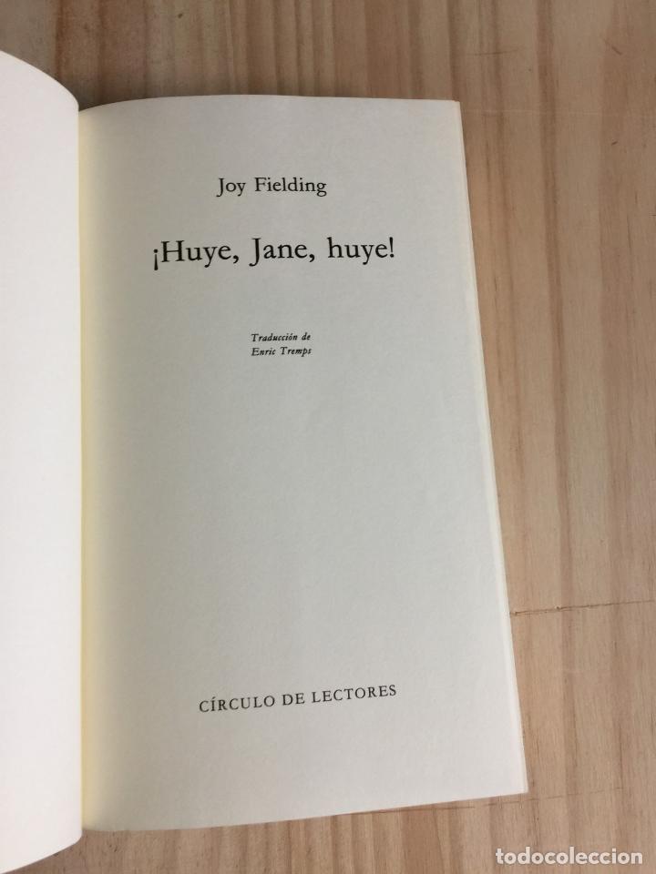 Libros de segunda mano: Huye, Jane, huye! - Joy Fielding - Foto 2