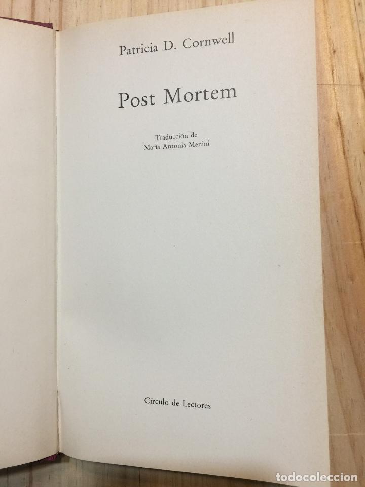 Libros de segunda mano: Post mortem - Patricia Cornwell - Foto 5