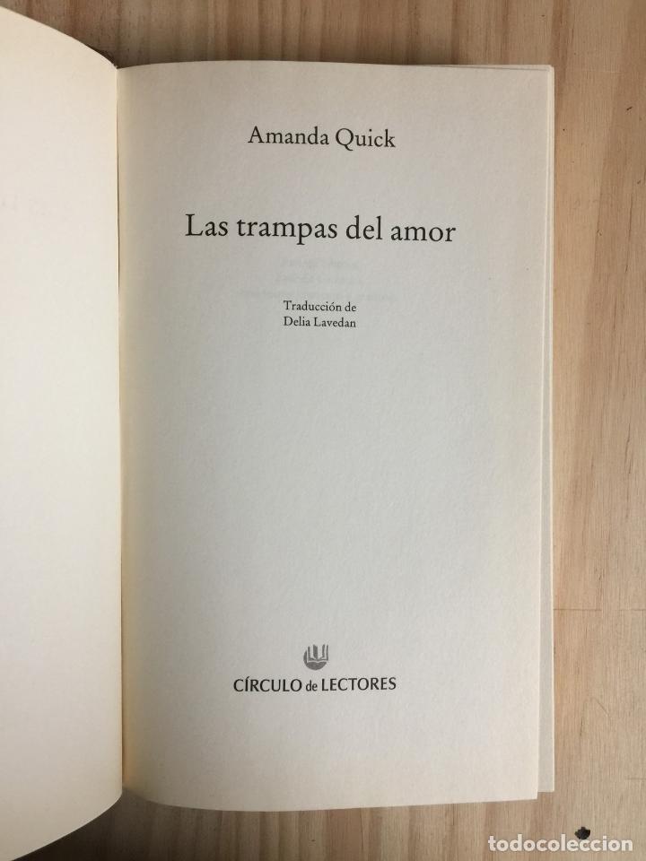 Libros de segunda mano: Las trampas del Amor - Amanda Quick - Foto 3