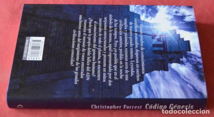 Libros de segunda mano: C&Oacute;DIGO G&Eacute;NESIS - CHRISTOPHER FORREST - C&Iacute;RCULO DE LECTORES - Foto 2