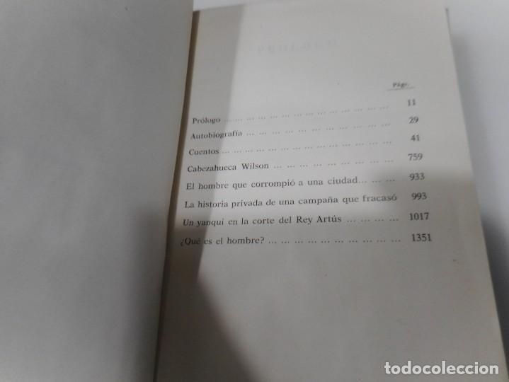 Libros de segunda mano: MARK TWAIN Obras Q3252T - Foto 3